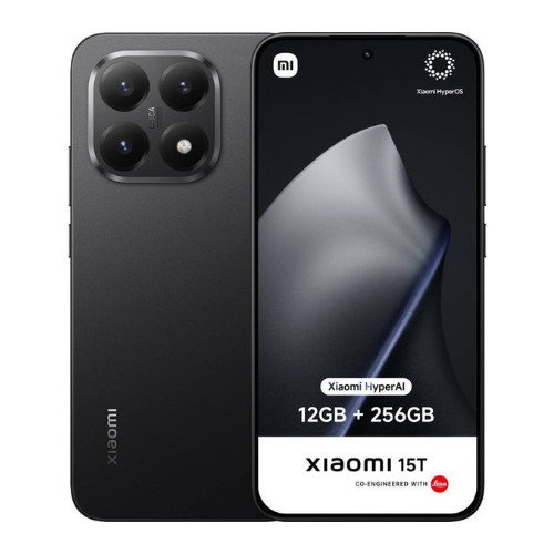 Smartphone XIAOMI 15T (6.83'' - 12 GB - 256 GB - Preto)