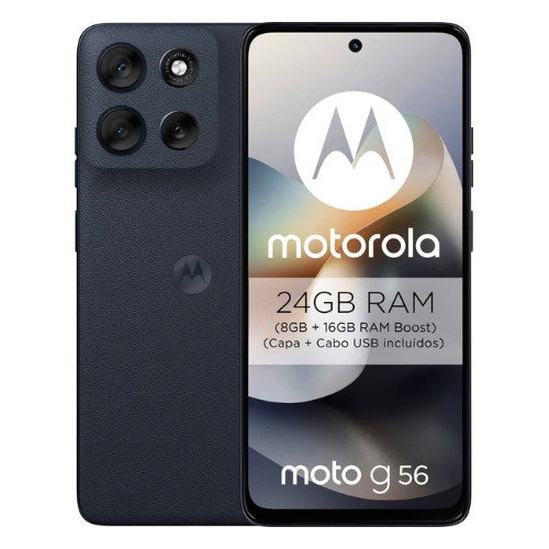 MOTOROLA G56 5G (6.7'' - 8 GB - 512 GB - Preto)