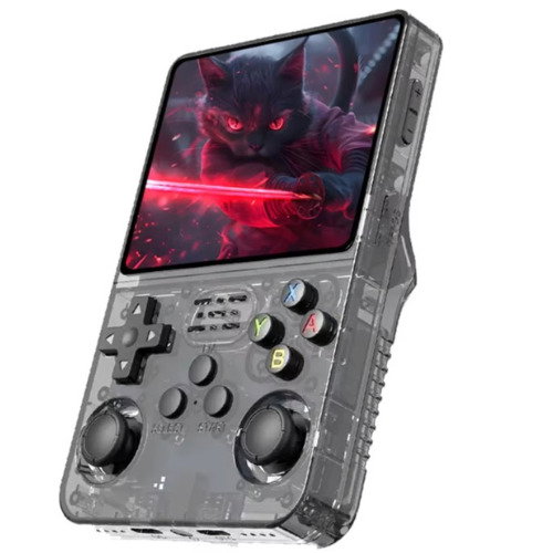Arcos r36s console de jogos port&aacute;til retr&ocirc;, sistema linux, tela ips de 3.5 polegadas, reprodutor de v&iacute;deo, 64gb/128gb, console de jogos port&aacute;til