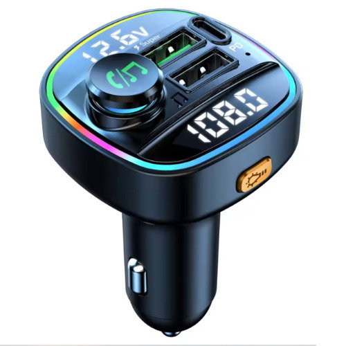 Bluetooth 5.0 transmissor fm handsfree modulador de rádio do carro