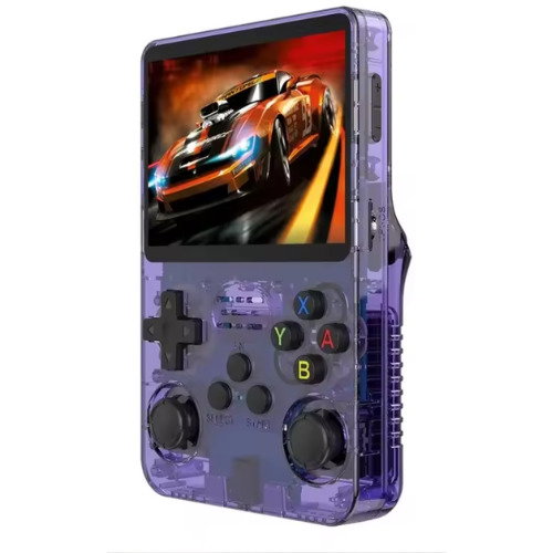 Arcos r36s console de jogos port&aacute;til retr&ocirc;, sistema linux, tela ips de 3.5 polegadas, reprodutor de v&iacute;deo, 64gb/128gb, console de jogos port&aacute;til