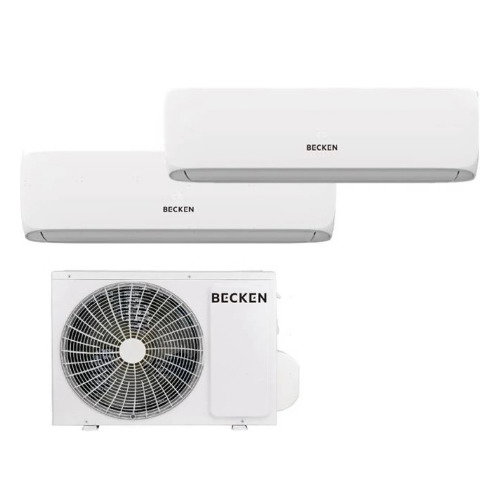 Ar Condicionado Split BECKEN BAC9603 Multi (18+21 m² - 9000+12000 BTUs - Branco)