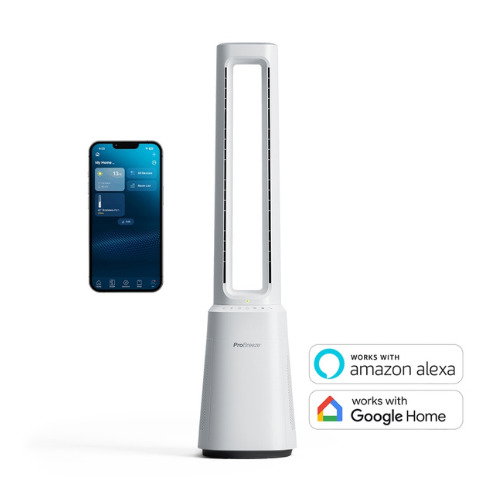Ventoinha Torre PRO BREEZE Omniair 41'' Wi-Fi Hepa13 Alexa