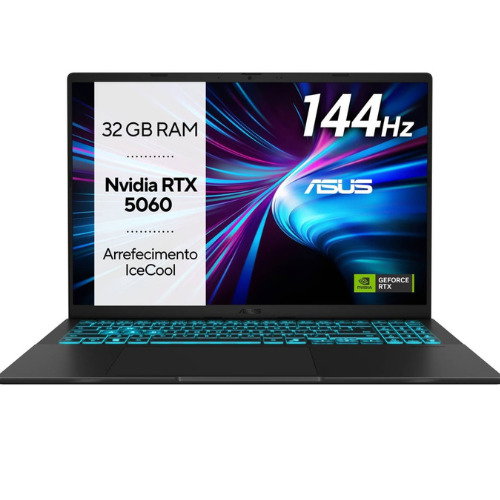 Port&aacute;til Gaming ASUS V16-5060A (Intel Core 7 240H - NVIDIA GeForce RTX 5060 - RAM: 32 GB - 1 TB SSD - 16'')