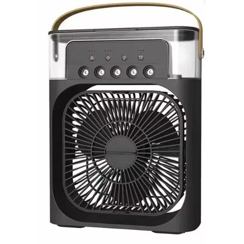 Novo 3 em 1 ventilador ar condicionado dom&eacute;stico mini refrigerador de ar led night light port&aacute;til