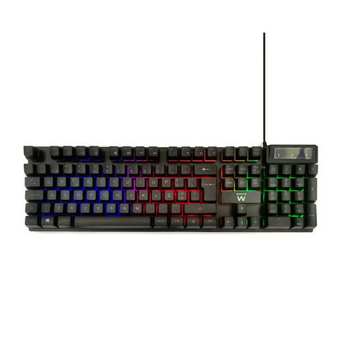 Teclado Ewent Gaming PT Preto