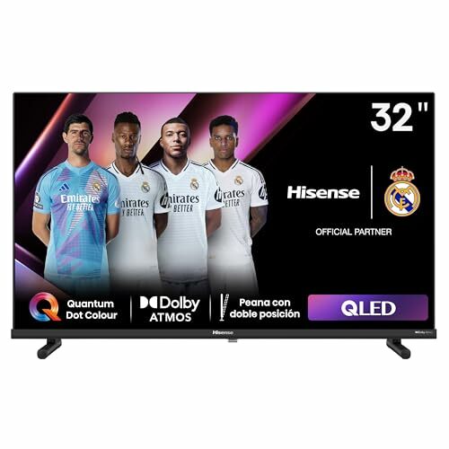 Hisense 32A5NQ - QLED TV, 32 polegadas, Dolby Atmos