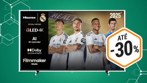 Hisense: Smart TV de 55” com 4K QLED ao preço da chuva na Amazon