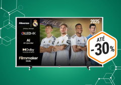 Hisense: Smart TV de 55” com 4K QLED ao preço da chuva na Amazon