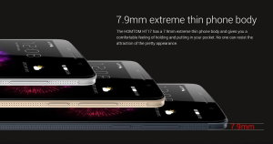 HomTom HT17 chegará com Android 6.0 Marshmallow e apenas 7.9mm de espessura