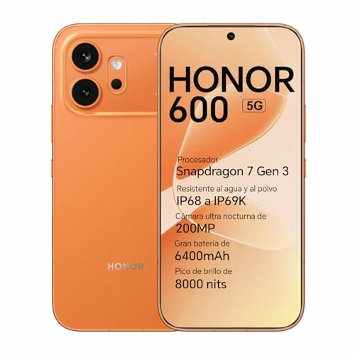HONOR 600 5G Smartphone 6,57" 120Hz