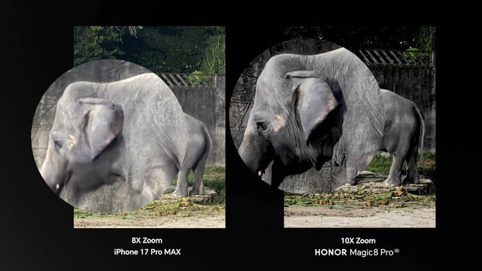 Honor Magic 8 Pro x iPhone 17 Pro Max