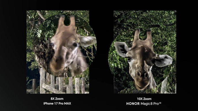 Honor Magic 8 Pro x iPhone 17 Pro Max