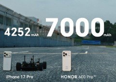 Honor supera iPhone 17 Pro e Samsung Galaxy S26 em teste de bateria inesperado