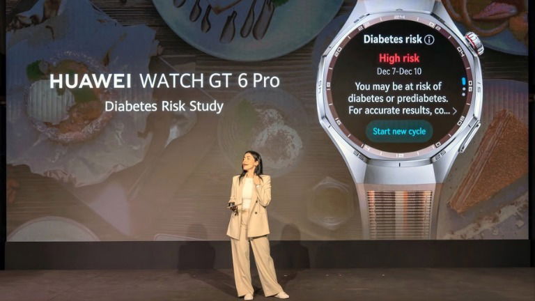 Huawei apresenta tecnologia para os seus smartwatches para detetar diabetes