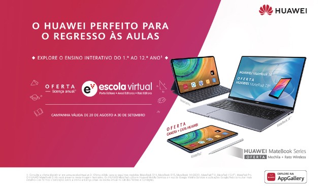 Campanha Huawei escola Virtual