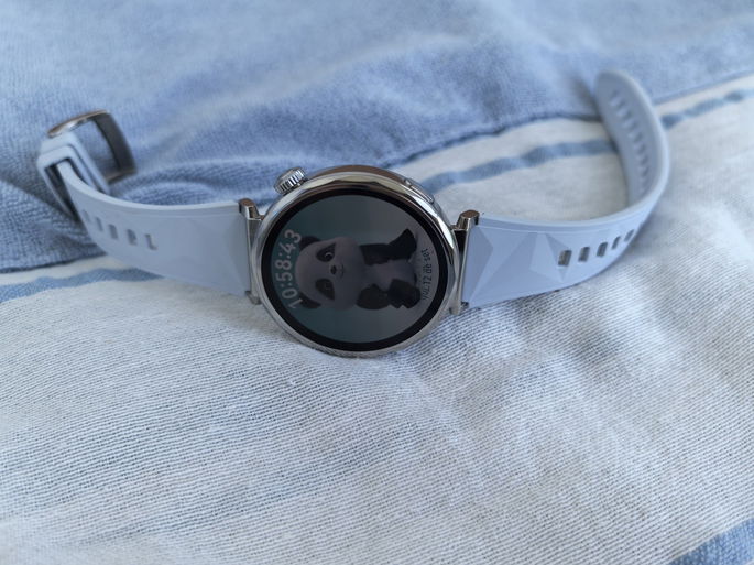 Huawei Watch GT5 fundo toalha