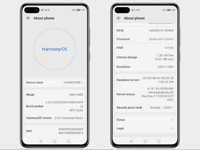 Huawei Harmony OS Google