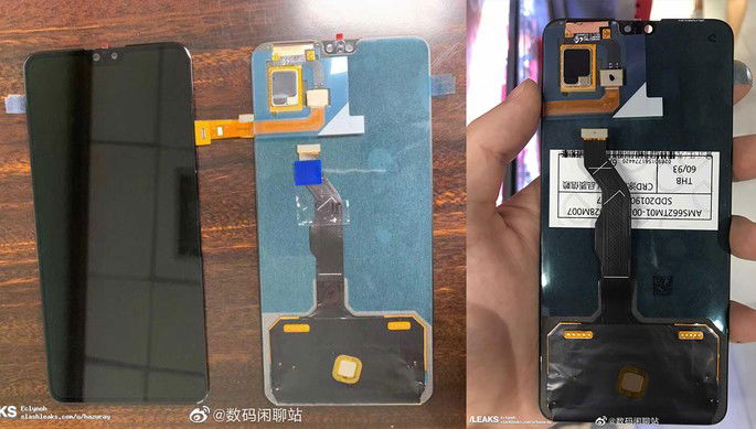 Painel frontal do Huawei Mate 30
