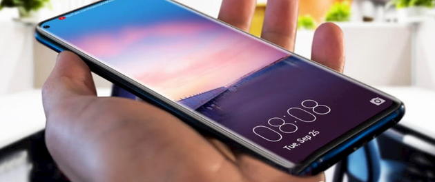 huawei mate 30 pro render