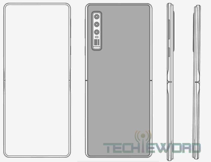 Huawei Patente copia Motorola Razr 2019