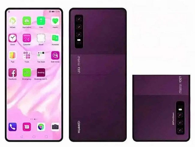 smartphone dobrável Huawei