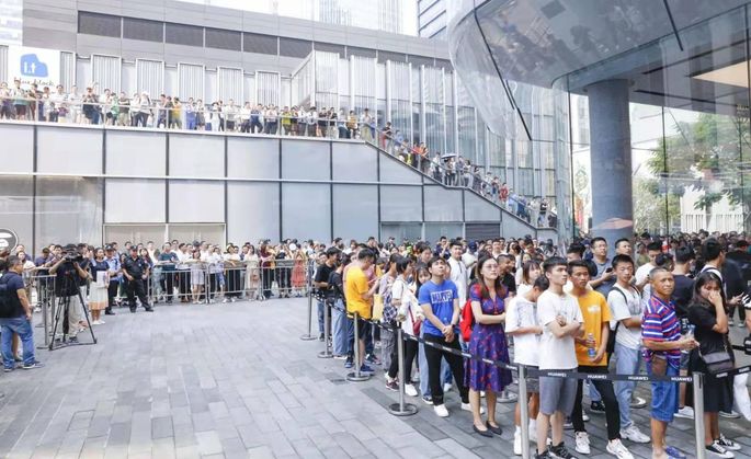 Loja Huawei em Shenzhen