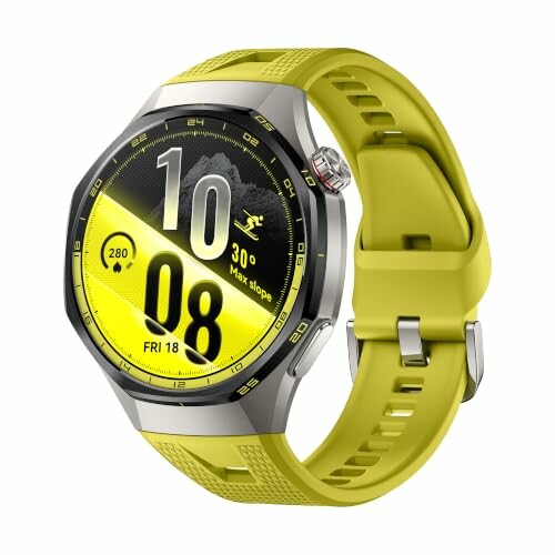 HUAWEI Watch GT 7 Pro 46 mm, rel&oacute;gio inteligente, amarelo