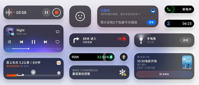 HyperOS 3 Super Island