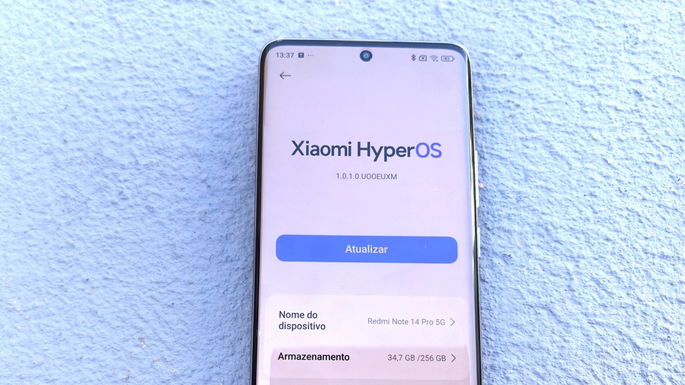 HyperOS no Redmi Note 14 Pro