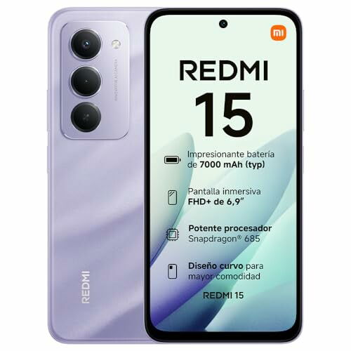 IAOMI REDMI 15 Smartphone de 8 + 256 GB