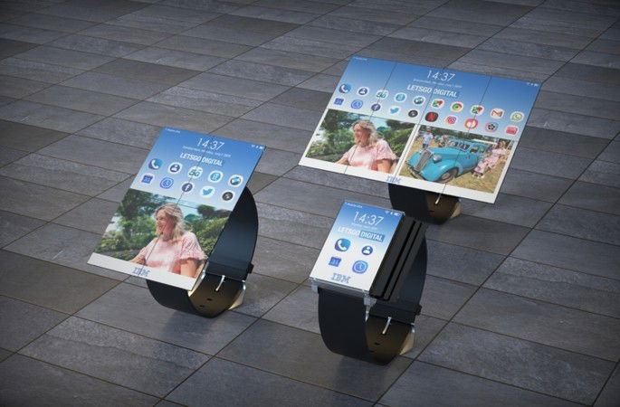 ibm smartwatch patent