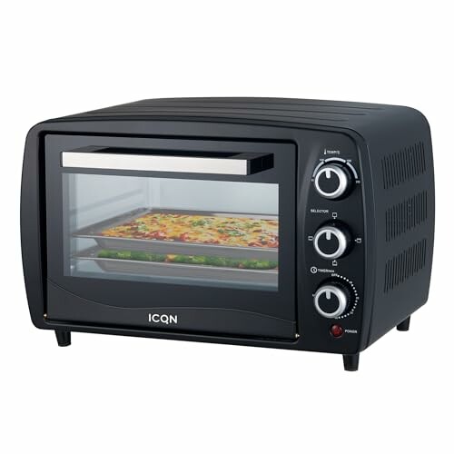 ICQN Mini Horno Eléctrico 15L