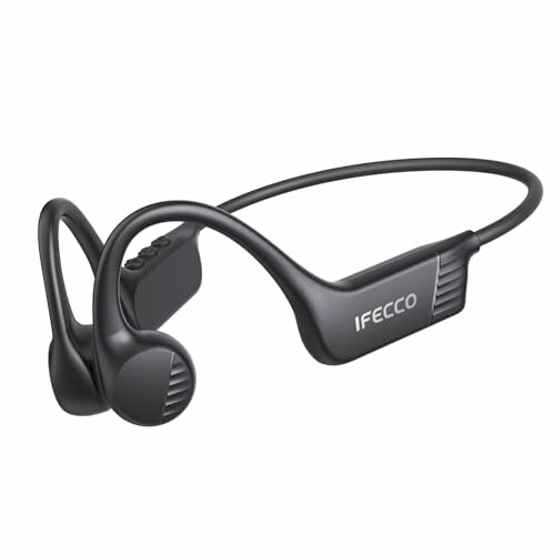 IFECCO Auriculares Condução Óssea Bluetooth 6.0