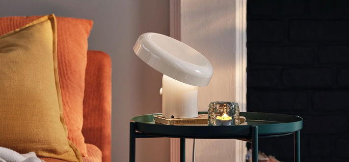 IKEA coluna lâmpada