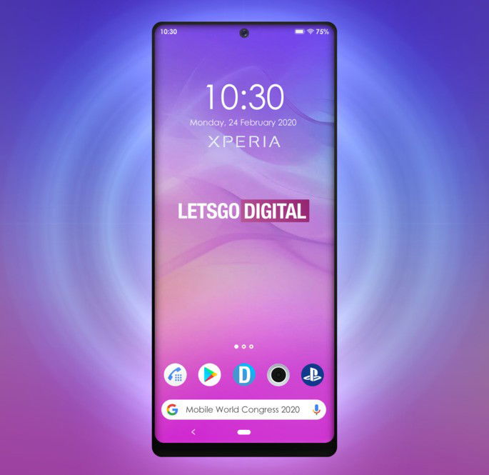 Sony Xperia Punch Hole