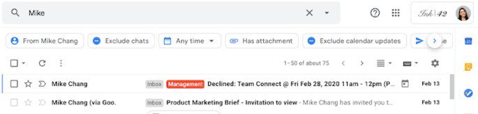 Filtros avançados gmail