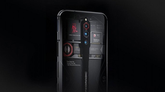 Nubia Red Magic 5G transparente