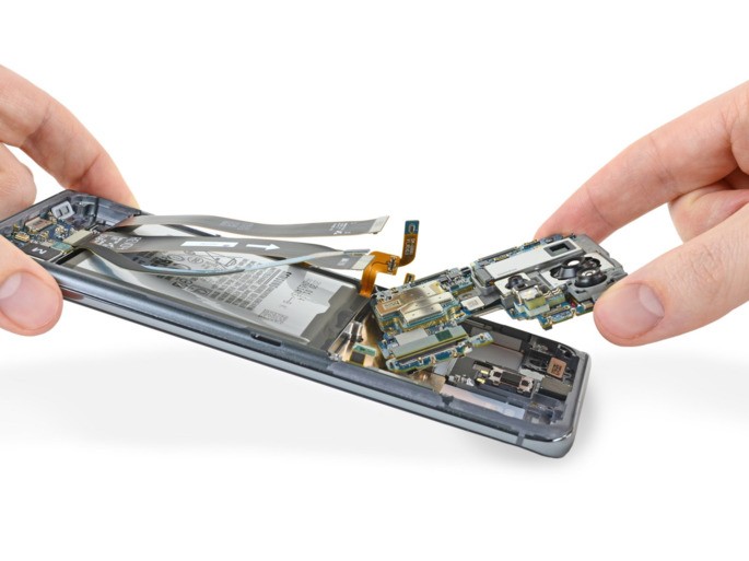Samsung Galaxy S20 Ultra desmontar