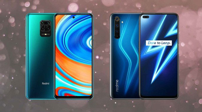 Realme 6 Pro Xiaomi Redmi Note 9 Pro
