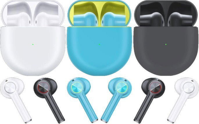 Auriculares TWS OnePlus Buds em várias cores