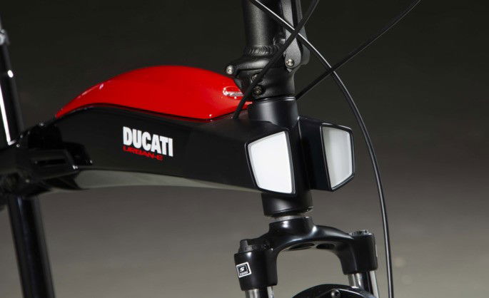 Ducati Urban-E bicicleta elétrica dobrável