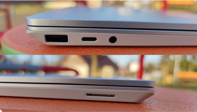 Surface Laptop Go conectividade