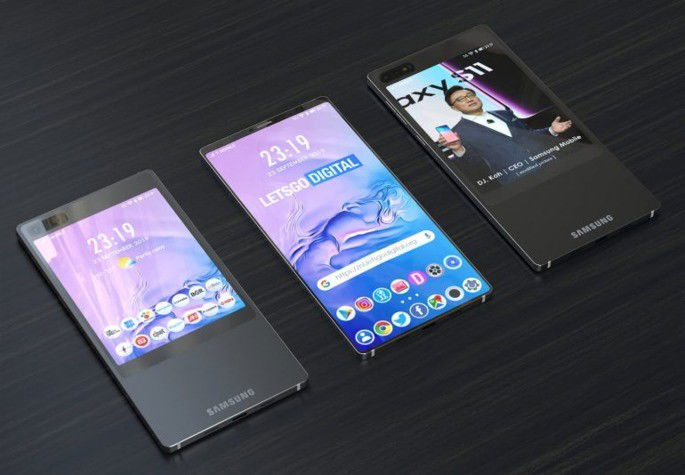 Samsung dois ecrãs