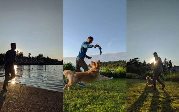 Google Pixel 4 dupla exposição