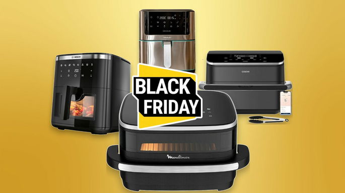 Imagem alusiva a promoção Black Friday em Airfryers
