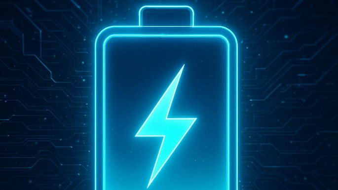 Imagem alusiva a uma bateria de smartphone