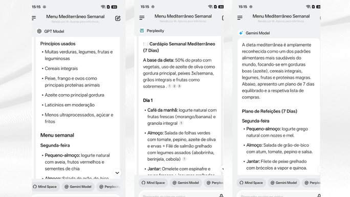 Imagem do Mind Pilot com os modelos de linguagem