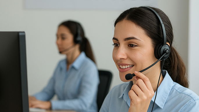 Imagem alusiva ao atendimento telefónico da linha SNS 24