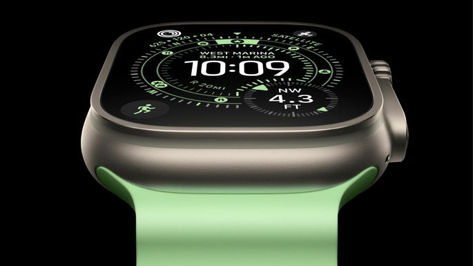 Apple Watch Ultra 3 bracelete verde